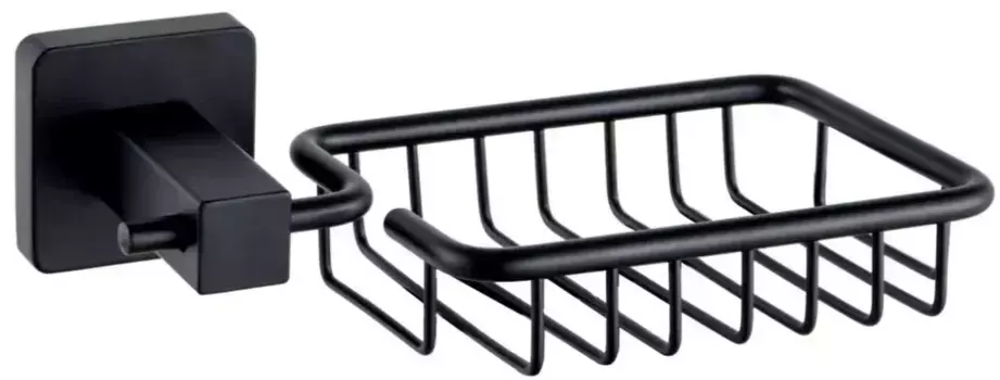 Мыльница настенная Haiba черный