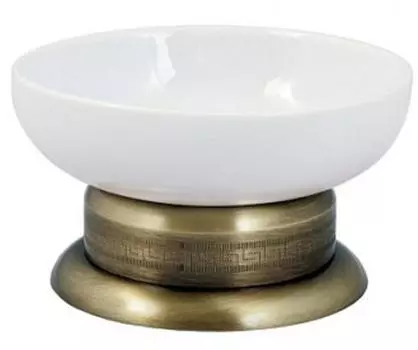 Мыльница настольная Boheme Barocco бронза глянцевая