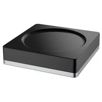 Мыльница настольная Boheme черная хром