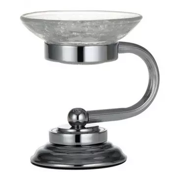 Мыльница настольная Boheme Murano хром