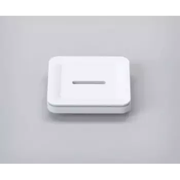 Мыльница настольная Cezares Titan 10х10 белая