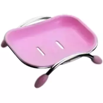Мыльница настольная Haiba розовая