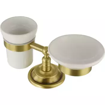 Мыльница настольная Migliore Mirella бронзовая