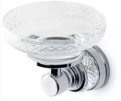 Мыльница подвесная Boheme Aura хром глянцевый