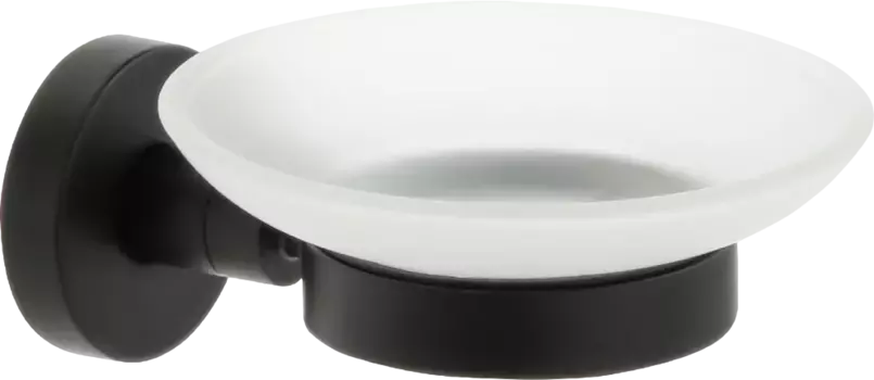 Мыльница подвесная Fixsen Comfort Black черный матовый