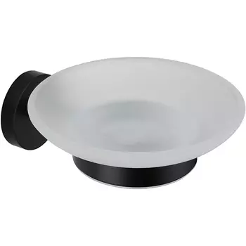 Мыльница подвесная Melana черный матовый