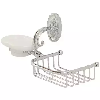 Мыльница подвесная Migliore Edera хром глянцевый