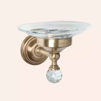 Мыльница Tiffany World CRYSTAL (TWCR106br-sw)