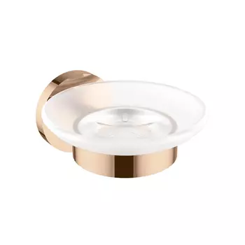 Мыльница Wellsee Finishing Touch розовое золото, матовый (182504000)