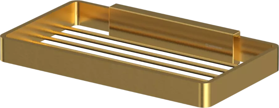 Мыльница WHITECROSS Cubo CU2424GLB брашированное золото