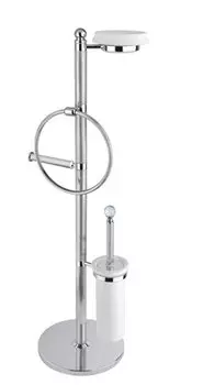 Стойка напольная Cezares Olimp бронза с кристаллом Swarovski