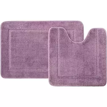 Набор ковриков для ванной комнаты IDDIS Promo 65х45 фиолетовый