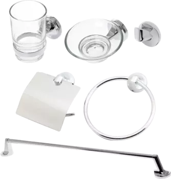 Набор STWORKI Эстерсунд 6 предметов, хром