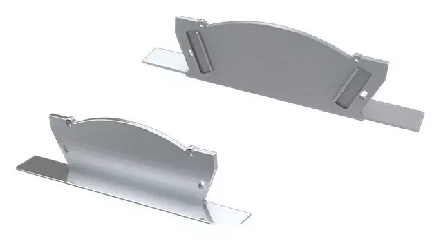 Набор заглушек Arlight ALM-ARC-Double серая с отверстием 026795