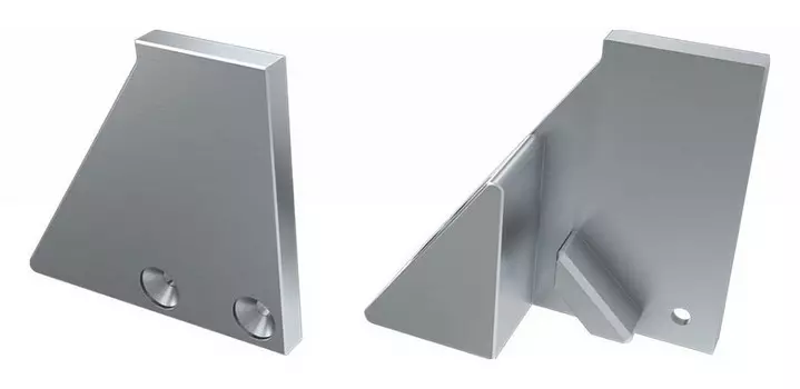 Набор заглушек Arlight ALM-Glass-10 с опорой правая глухая 026739