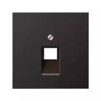 Накладка на одинарные UAE-розетки Jung EP569-1BFPLUASWM