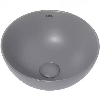 Накладная раковина Abber Bequem AC2106MG матовая серая