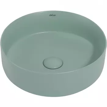 Накладная раковина Abber Bequem AC2108MCG матовая светло-зеленая