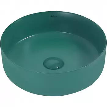 Накладная раковина Abber Bequem AC2108MBG матовая темно-зеленая