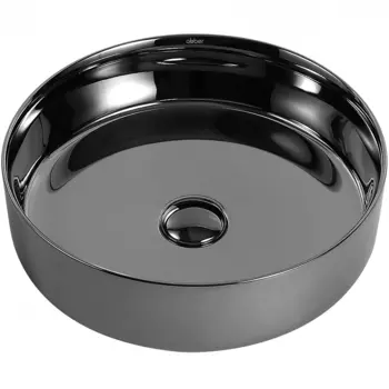 Накладная раковина Abber Bequem AC2109GS серебро