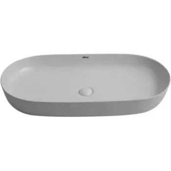 Накладная раковина Abber Bequem AC2110MLG матовая светло-серая