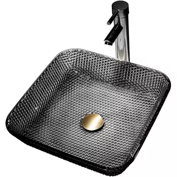 Накладная раковина Abber Glas AK2311B черная