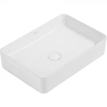 Накладная раковина Abber Rechteck AC2207 белая