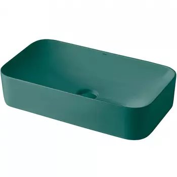 Накладная раковина Abber Rechteck 60 AC2204MDG зеленая матовая