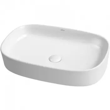 Накладная раковина Abber Rechteck AC2209 белая