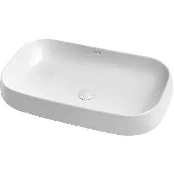 Накладная раковина Abber Rechteck AC2210 белая