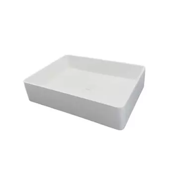 Накладная раковина Abber Stein AS2634 матовая белая