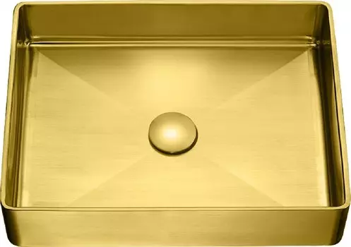 Накладная раковина AltroBagno Accordo 001009 OrSp матовое золото