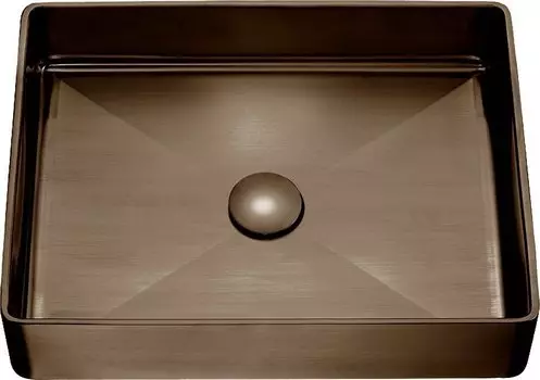 Накладная раковина AltroBagno Accordo 001012 BrAn состаренная бронза