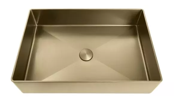 Накладная раковина AltroBagno Astro 001017 OrSp матовое золото