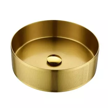 Накладная раковина AltroBagno Costoso 001005 OrSp матовое золото