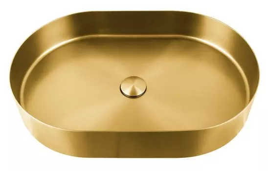 Накладная раковина AltroBagno Eterno 001025 OrSp матовое золото