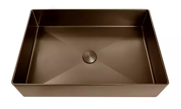 Накладная раковина AltroBagno Solido 001024 BrAn состаренная бронза