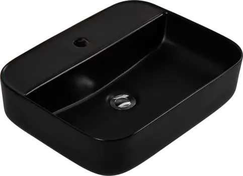 Накладная раковина AQUATEK Вега AQ5506-MB матовая черная