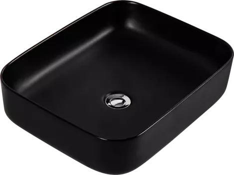 Накладная раковина AQUATEK Вега AQ5515-MB матовая черная