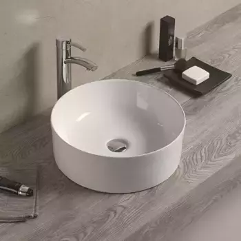 Накладная раковина Art&Max 41х41 AM-78170 белая