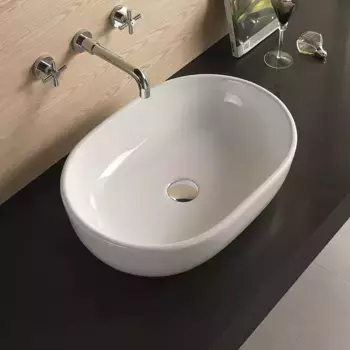 Накладная раковина Art&Max AM-5006-X белая