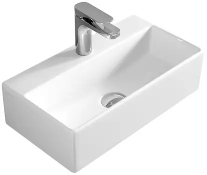 Накладная раковина ArtCeram Quadro 50 см (QUL001 01;00)