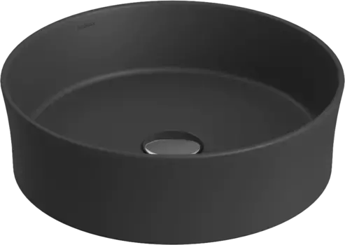 Накладная раковина Berges Ego 38 черная матовая, антрацит