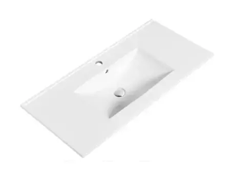 Накладная раковина beWash 100 белая глянцевая