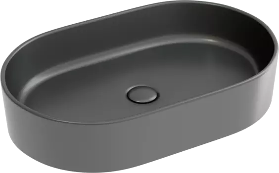 Накладная раковина Ceramicanova Element CN6048MDH темный антрацит матовая