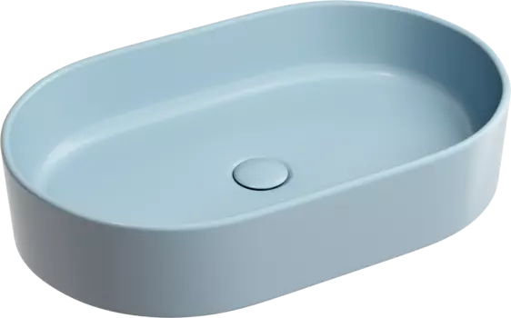 Накладная раковина Ceramicanova Element CN6048ML голубая матовая