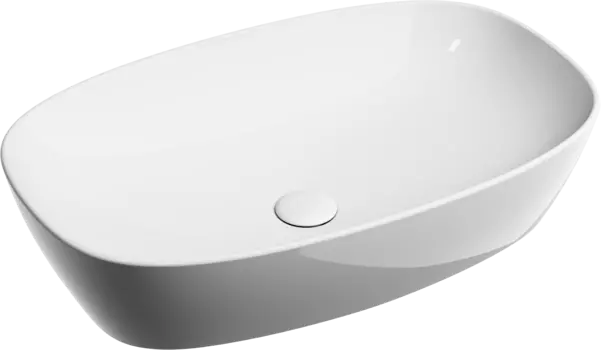 Накладная раковина Ceramicanova Element CN6049 белая глянцевая