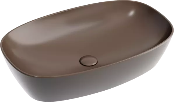 Накладная раковина Ceramicanova Element CN6049MDB темно-коричневая матовая