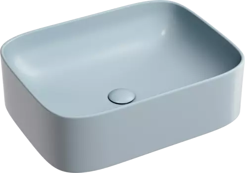 Накладная раковина Ceramicanova Element CN6052MHL серо-голубая матовая