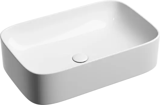 Накладная раковина Ceramicanova Element CN6053 белая глянцевая